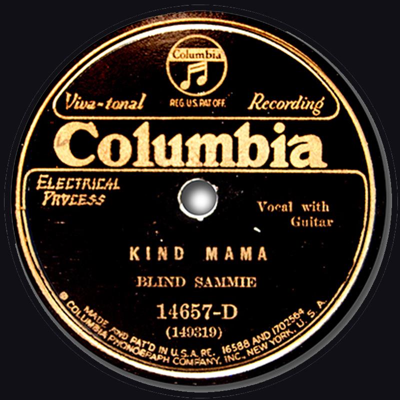Kind Mama - Columbia 14657-D