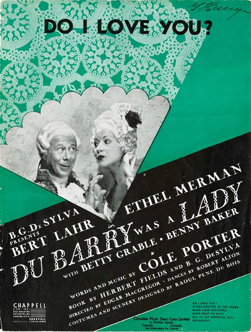 Do I Love You? - Du Barry Was A Lady (1939)