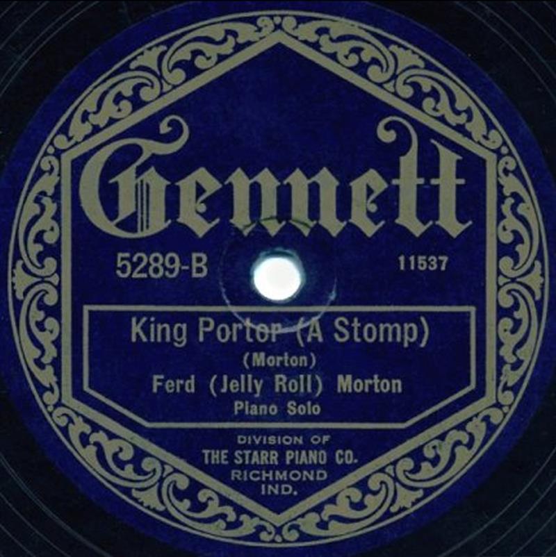 King Porter (A Stomp) Gennett 5289-B