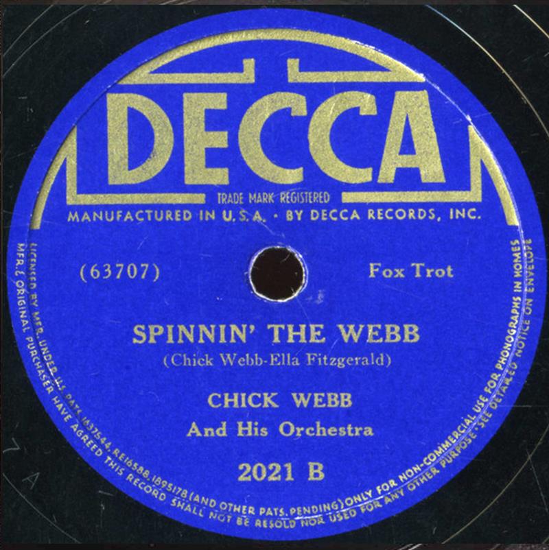 Spinnin' The Webb - DECCA 2021 B