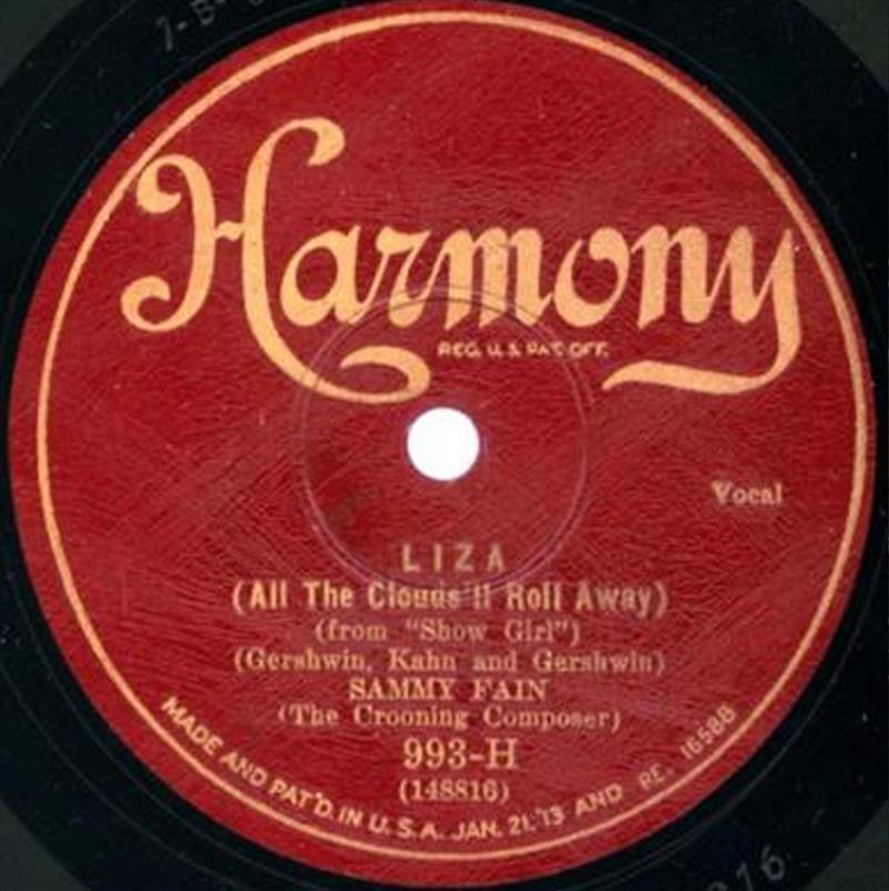 Liza - Harmony 993-H Sammy Fain