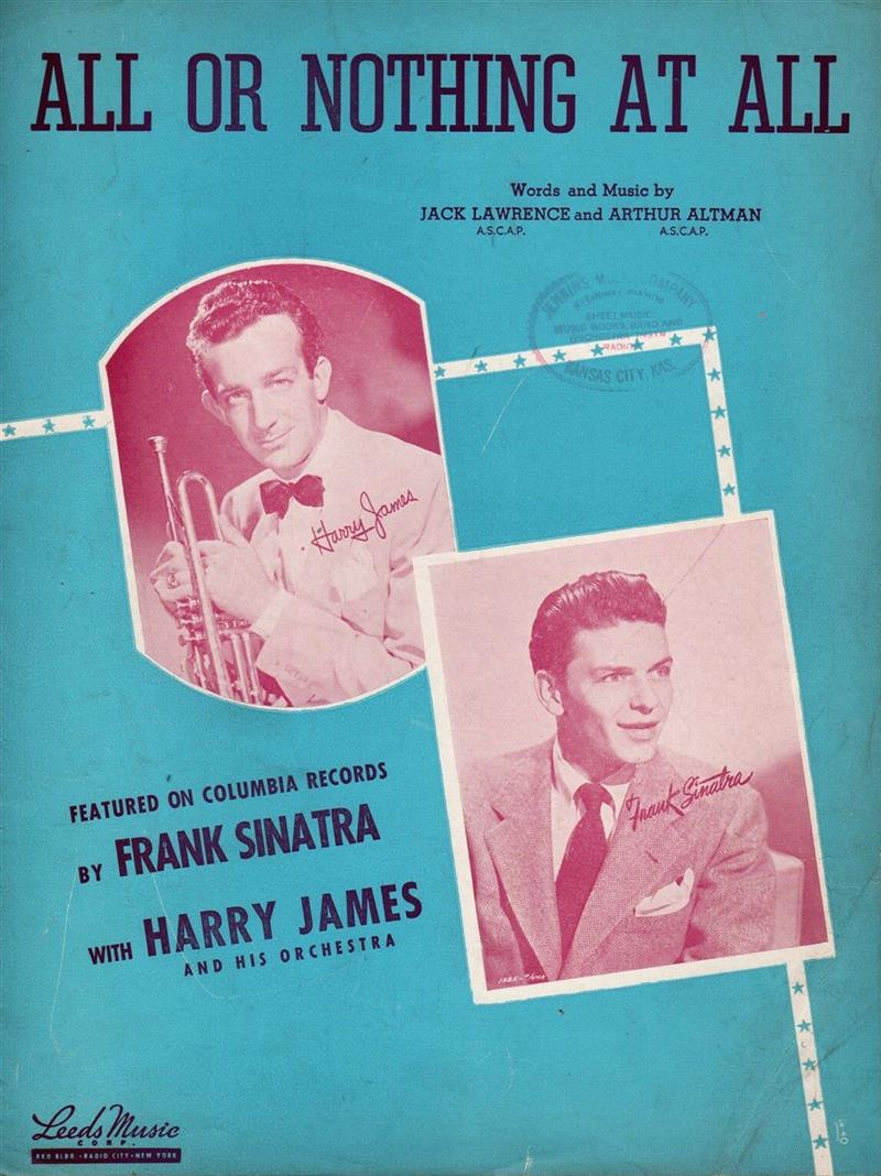 All Or Nothing At All - Harry James & Frank Sinatra