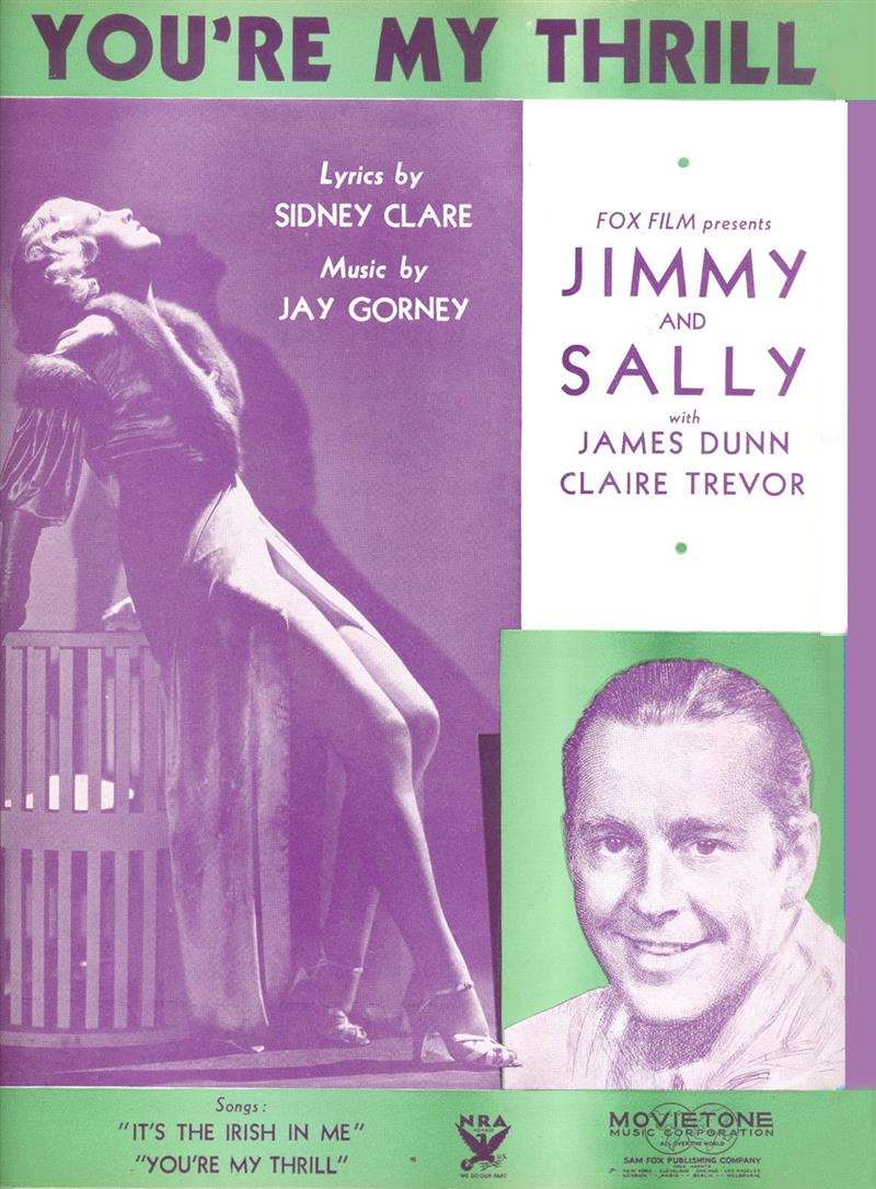 You're My Thrill - Jimmy & Sally (1933)