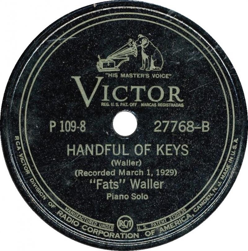 Handul Of Keys - Victor 27768-B Waller