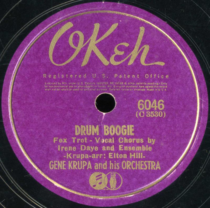 Drum Boogie - OKeh 6046