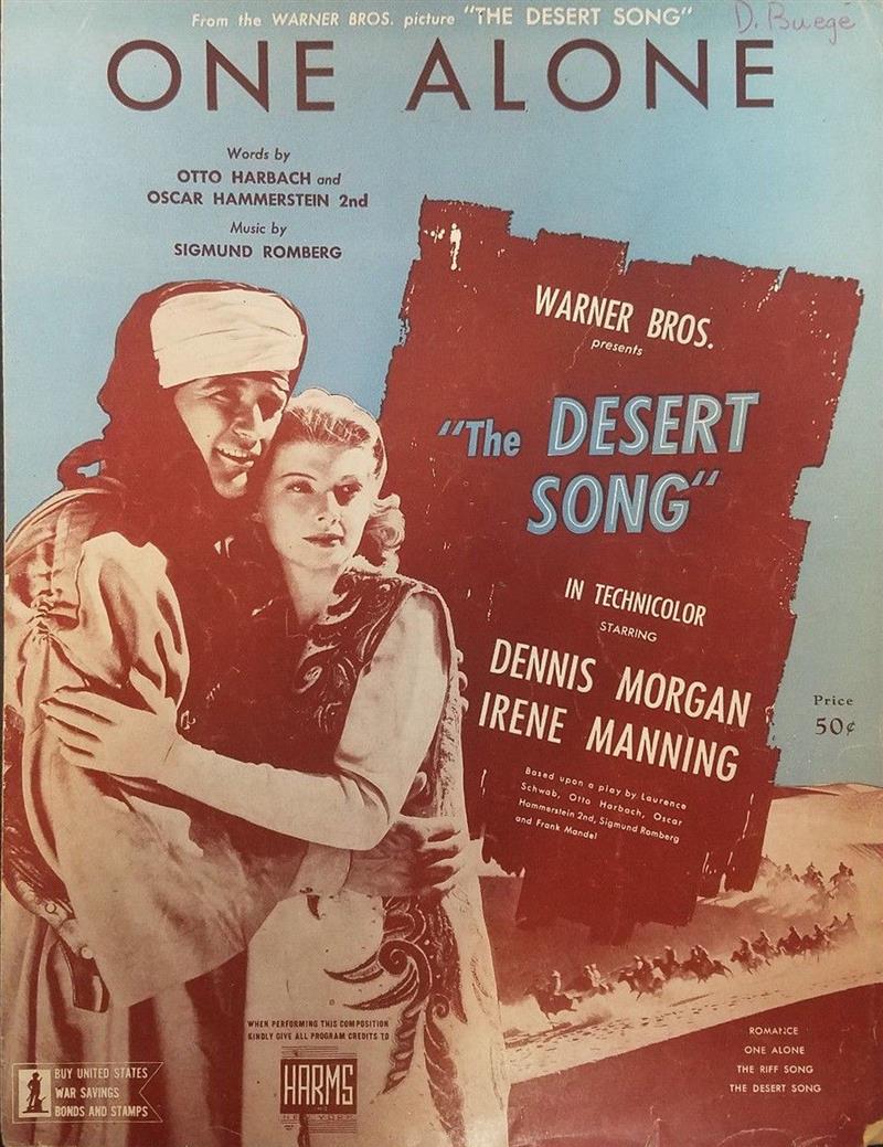 One Alone (The Desert Song, film 1943)