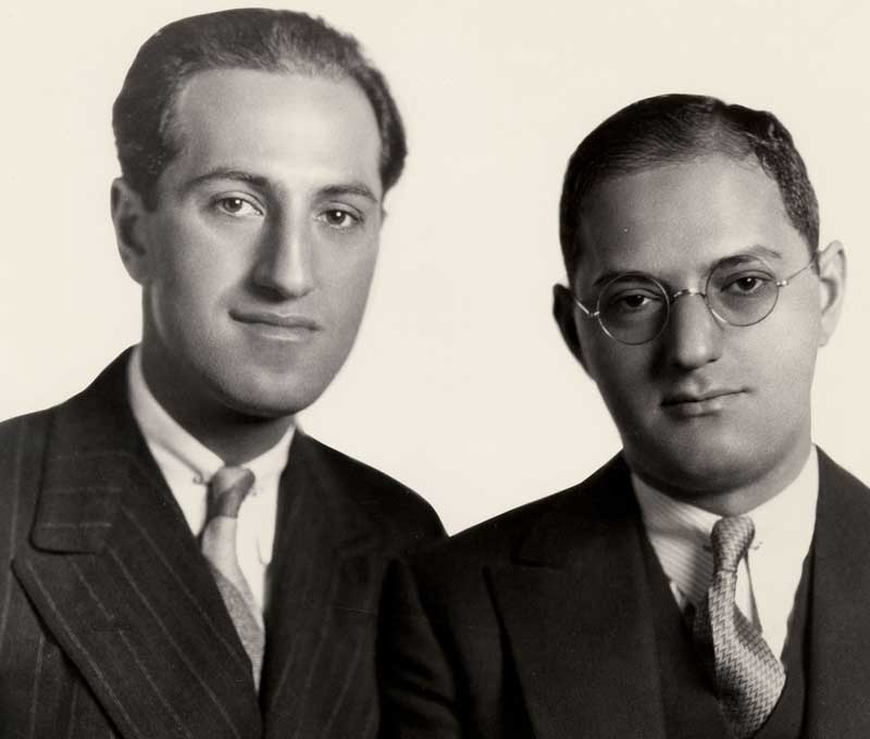 Gershwin, Ira 2 George & Ira Gershwin portrait
