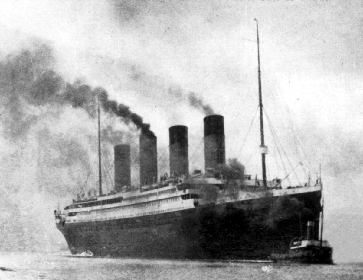 The Titanic, 1914