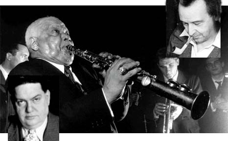 Sidney Bechet, Honnegr and Milhaud